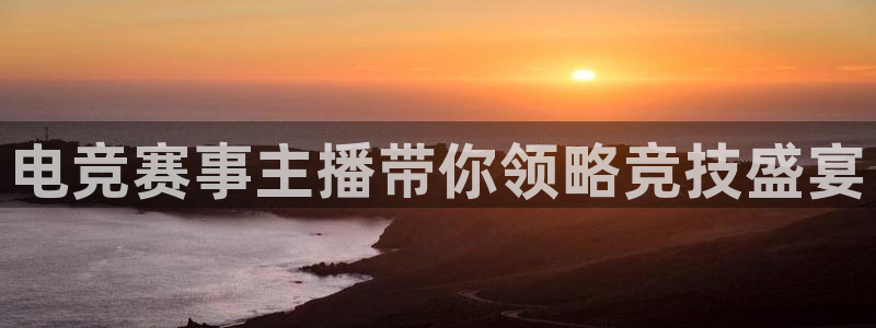 电竞赛事主播带你领略竞技盛宴