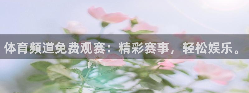 体育频道免费观赛：精彩赛事，轻松娱乐。